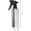 image:imageHoney Can Do 14oz SS Spray Bottle KCH01085 Silver