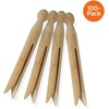 image:imageHoneyCanDo 100 Pack Round Birch Wood Clothespins Durable Wood Clips For Hanging Clothes Pins And Laundry For Organizing Drying amp Everyday Use Practical Hanging Solutions Reliable Wooden Clips100Pack