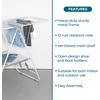 image:imageHoneyCanDo 3Tier Compact Clothes Drying Rack 16 ft No Assembly White  Compact 3tier accordion rack with 16 ft of drying space folds flat to 4 in for apartments and small spaces57 W