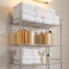 image:imageHoneyCanDo 3Tier Metal Bathroom Shelf Space Saver Over The Toilet Storage Rack Organizer Adjustable Chrome Wire Shelving Unit for Towels amp Toiletries 95 x 23 x 60 in3Tier Bathroom Tower Shelf