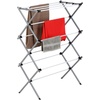 image:imageHoneyCanDo Deluxe Metal Collapsible Clothes Drying Rack 50 lbs 29 x 142 x 421 White amp GreyWhite and Grey