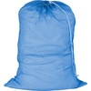 image:imageHoneyCanDo LBG02811 Mesh Laundry Bag with Drawstring Ocean Blue 25inches L x 36Inches HBlue