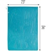 image:imageHoneyCanDo LBG02811 Mesh Laundry Bag with Drawstring Ocean Blue 25inches L x 36Inches HOcean Blue