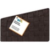image:imageHoneyCanDo OFC03611 Woven Mail and File Desk Organizer 12 x 1025 x 7 Espresso BrownEspresso Brown