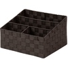 image:imageHoneyCanDo OFC03611 Woven Mail and File Desk Organizer 12 x 1025 x 7 Espresso BrownEspresso Brown