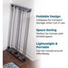 image:imageHoneyCanDo Oversized Clothes Drying Rack ExtraWide 35 50 lb White  Fits familysize loads of towels jeans amp hoodies rustresistant coated steel folds flat indooroutdoor energysavingGray