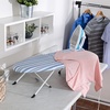 image:imageHoneyCanDo Steel Tabletop Ironing Board with Folding Legs Grey and White Stripe Cotton Cover Compact SpaceSaving Design 30 L x 6 HAzul
