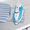 image:imageHoneyCanDo Steel Tabletop Ironing Board with Folding Legs Grey and White Stripe Cotton Cover Compact SpaceSaving Design 30 L x 6 HAzul