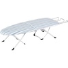 image:imageHoneyCanDo Steel Tabletop Ironing Board with Folding Legs Grey and White Stripe Cotton Cover Compact SpaceSaving Design 30 L x 6 HBlue