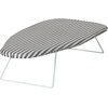 image:imageHoneyCanDo Steel Tabletop Ironing Board with Folding Legs Grey and White Stripe Cotton Cover Compact SpaceSaving Design 30 L x 6 HGray