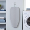 image:imageHoneyCanDo Steel Tabletop Ironing Board with Folding Legs Grey and White Stripe Cotton Cover Compact SpaceSaving Design 30 L x 6 HGray