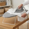 image:imageHoneyCanDo Steel Tabletop Ironing Board with Folding Legs Grey and White Stripe Cotton Cover Compact SpaceSaving Design 30 L x 6 HGray