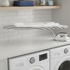 image:imageHoneyCanDo Steel Tabletop Ironing Board with Folding Legs Grey and White Stripe Cotton Cover Compact SpaceSaving Design 30 L x 6 HGray