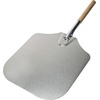 image:imageKitchen Supply 14Inch x 16Inch Aluminum Pizza Peel with Wood Handle