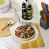 image:imageKitchen Supply 14Inch x 16Inch Aluminum Pizza Peel with Wood Handle
