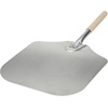 image:imageKitchen Supply 14Inch x 16Inch Aluminum Pizza Peel with Wood Handle