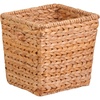 image:imageHoneyCanDo Banana Leaf Storage Baskets Water Hyacinth Woven Basket Decorative Baskets for Shelves Basket for Gifts Closet Pantry and Home Organization Set of 3 MultiSize105 L x 105 W x 65 H