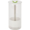 image:imageHoneyCanDo Glass Herb Preserver ClearWhite medium