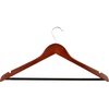 image:imageHoneyCanDo No Slip Wooden Coat Hangers Cherry Wood 24PackCherry