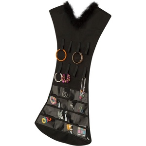 image:imageHoneyCanDo SFT03618 Dress Jewelry Organizer BlackBlack